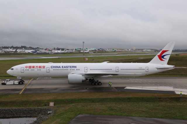 东航首架波音777-300er完成交付 将成"太平洋计划"主力军