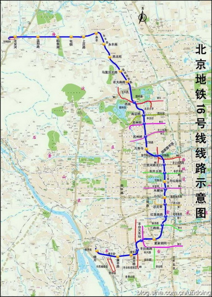 地铁16号线北段明年底有望开通10站 全长50公里共设车站29座