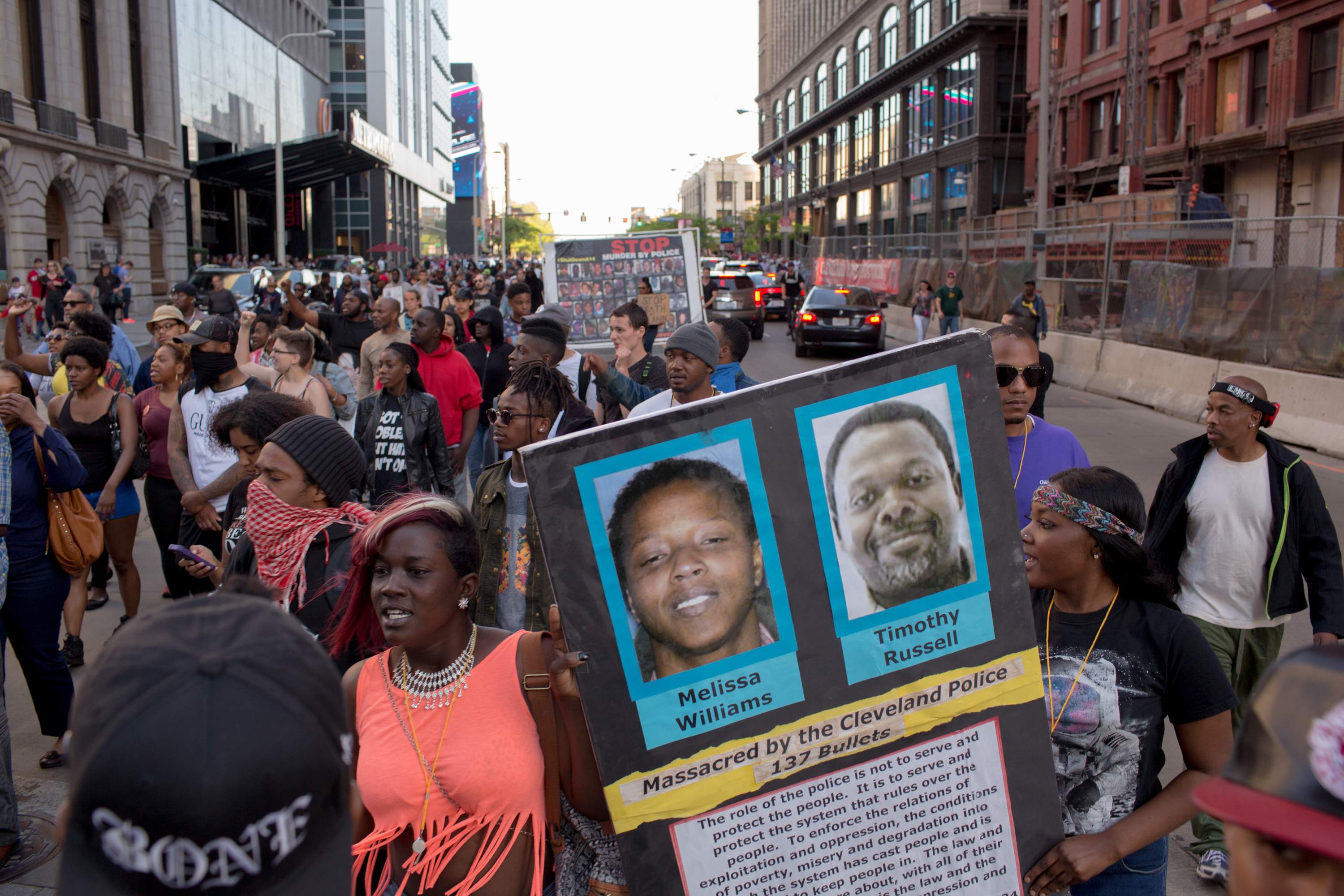 protests break out after cleveland police officer"s acquittal