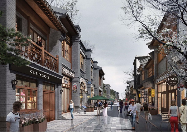 街区即将揭开面纱,备受关注的北京文化新地标——大栅栏北京坊项目图片