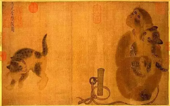 猴年来了这些猴画你未必见过 群猴嬉闹萌爆了