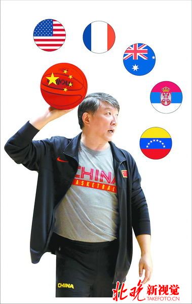 中国男篮奥运冲八难度大 小组赛对手不好惹 