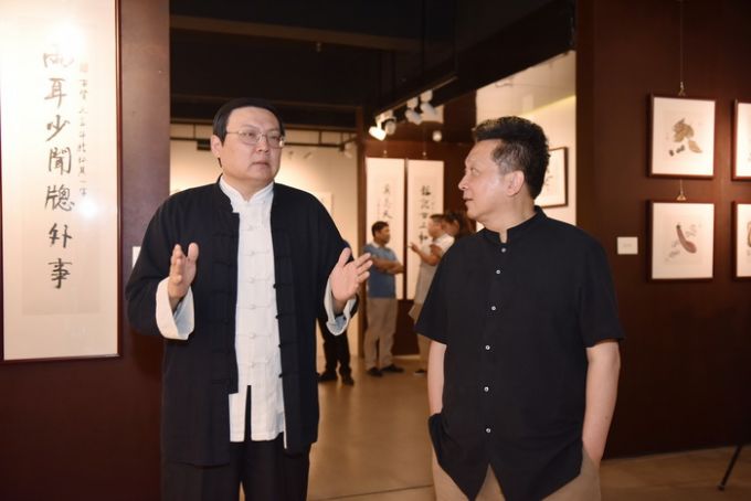 郁钧剑书画新作展开幕 35幅书画作品分享艺趣 | 北晚新视觉