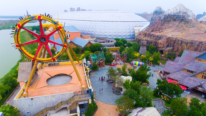 抓拍呼啸钻云定格劈波斩 北晚影友聚焦天津欢乐谷 | 北晚新视觉