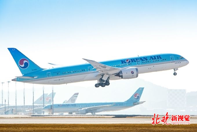 大韩航空启用波音787-9梦想客机执飞北京-首尔航线