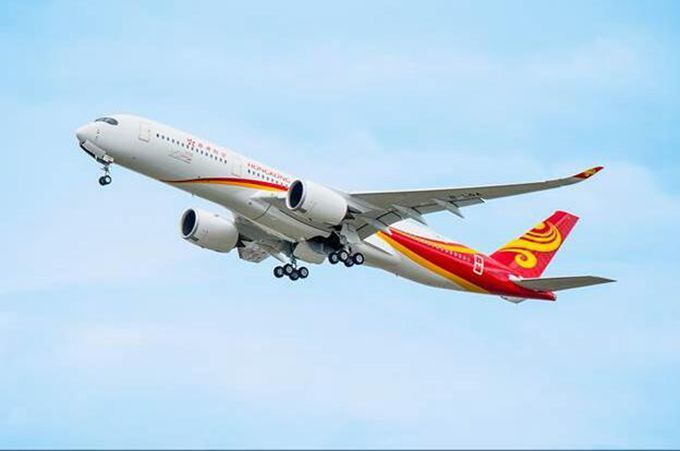 香港航空成空客a350xwb宽体飞机新用户 全球第15家运营这款飞机