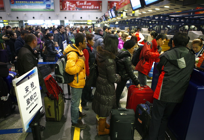 发送旅游量全国第一 航班延误取消原因查询功