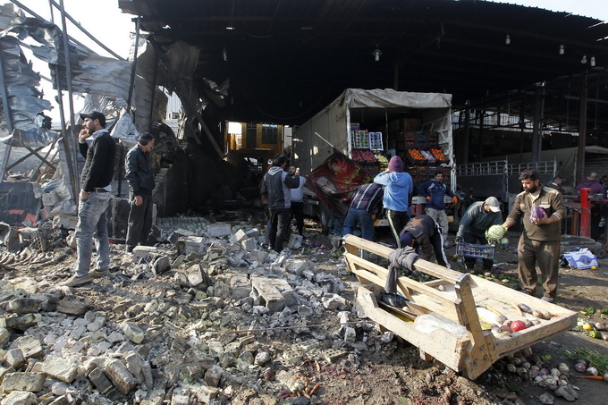 伊拉克首都巴格达发生自杀式爆炸 至少4死15伤