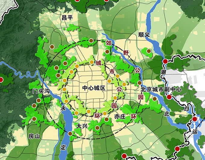 北京朝阳区年内开建3座郊野公园 集游憩与防洪功能于一体图片