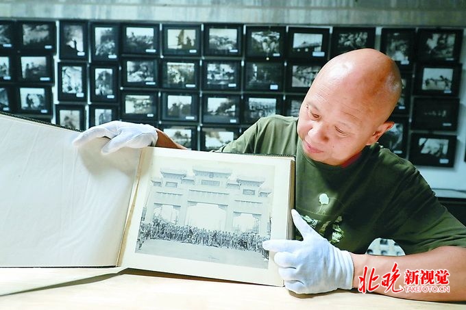 这位北京土著用绝活修复蛋白老照片 开办拾光