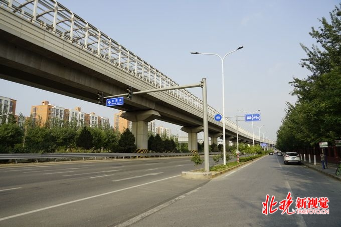 昌平区史各庄街道北清路 资料图 摄:徐丽娟