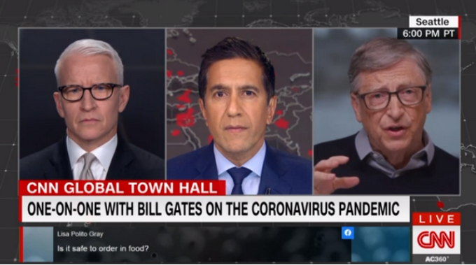 『推荐』比尔·盖茨喊话全美学习中国：在应对疫情中，美国反应迟缓且混乱