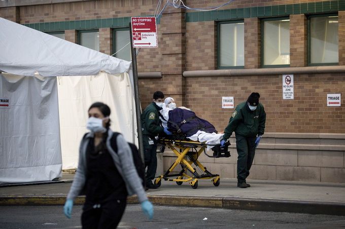 推荐▲美国新冠肺炎死亡病例日增911例，系单日最大增幅