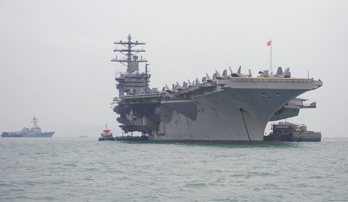 【航母】最新！第四艘航母被感染，美国在太平洋已无航母可用