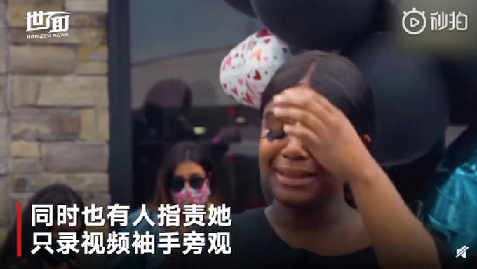 黑人死亡拍摄者被质疑见死不救，曾在案发现场崩溃，网友：杠精不分国界