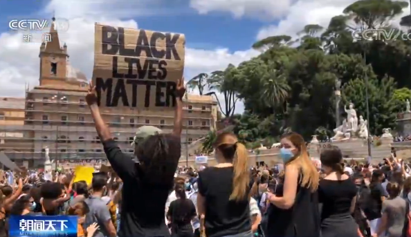 华春莹“世界范围抗议种族歧视活动，但在中国未看到？”华春莹回应