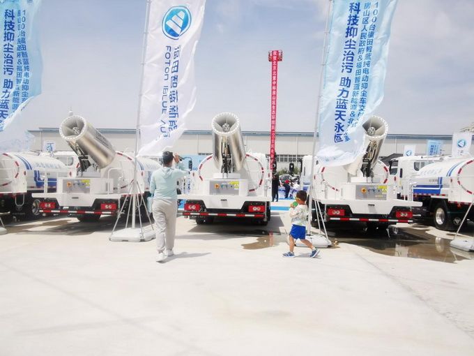 投资7400多万，北京房山新添100台纯电动抑尘车