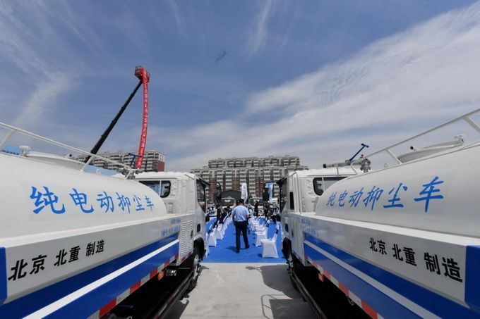 投资7400多万，北京房山新添100台纯电动抑尘车