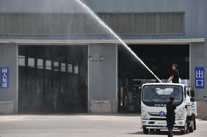 投资7400多万，北京房山新添100台纯电动抑尘车