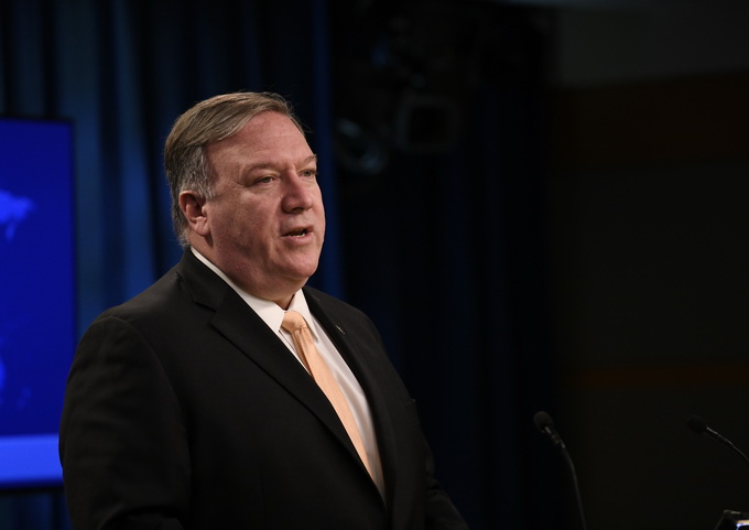 推荐被追问为何对香港和美国国内的抗议双标，蓬佩奥：这个问题真烦人