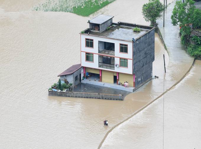 洪水1940年建站来首次红色预警！綦江重庆段8小时内将现超历史洪水