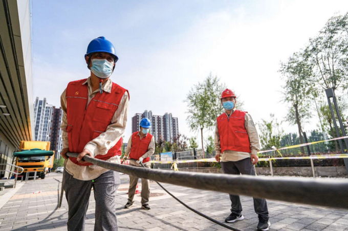 8小时奋战，北京首座气膜式检测实验室正式通电