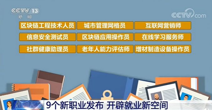 三部门联合发布9个新职业，有你想从事的吗？