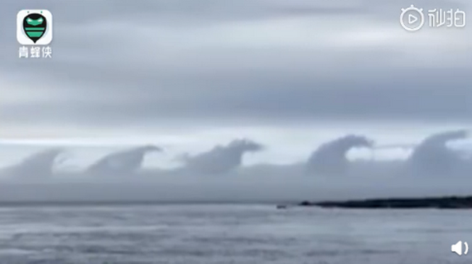 热点|日本海域出现形似哥斯拉云层，专业解释来了！网友：奥特曼来吗