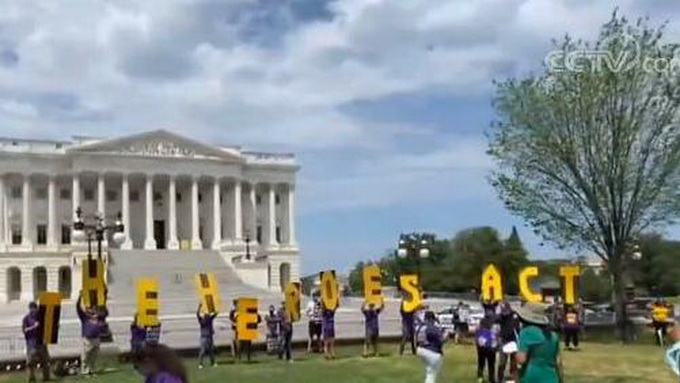 推荐|美国数万民众举行大罢工 抗议种族歧视和经济不平等