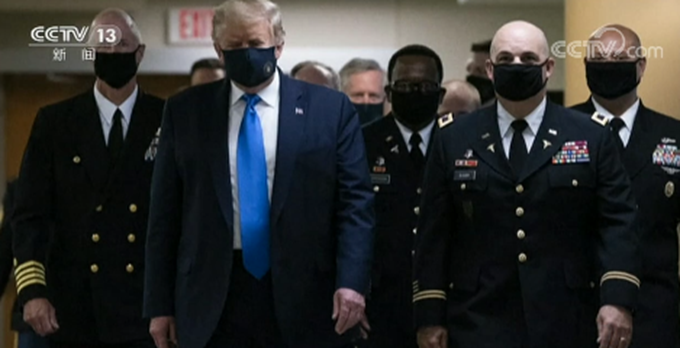特朗普|美国新冠肺炎超422万例，特朗普近期表态大转变，为了这件事？