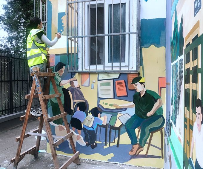 温馨社区|绘出绿色健康温馨社区家园