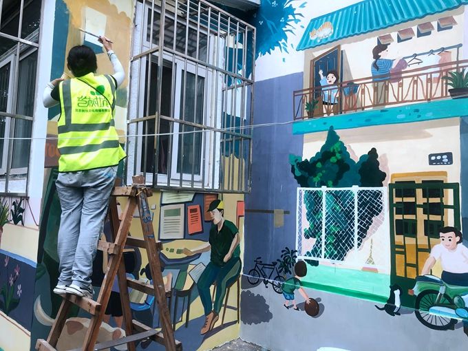 温馨社区|绘出绿色健康温馨社区家园