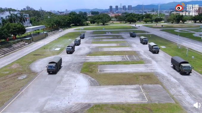 |高燃！驻港部队汽车兵的硬核实力，网友：太帅了！好厉害！