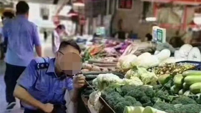 |中纪委机关报评菜摊前拉直线：形式主义，徒增基层负担