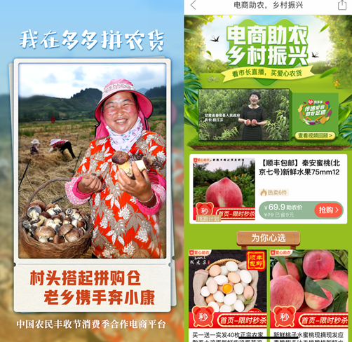 |秦安蜜桃登陆拼多多“农货节”，县长直播引93万网友围观