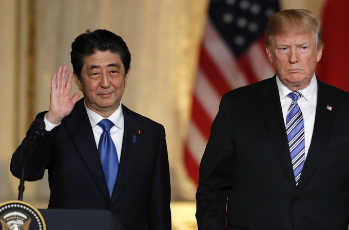 |安倍已与特朗普通电话称：日美同盟重要性不变