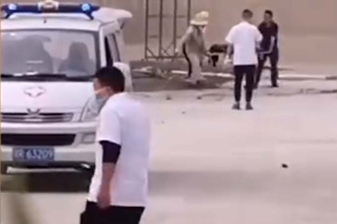 爆炸事故|湖北天门一化工厂爆炸致5死1伤，系板框压力机爆炸，现场曝光