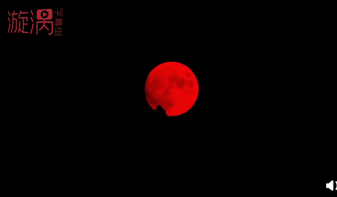 热点|照片曝光！美加州出现血红色满月，气象专家解释原因