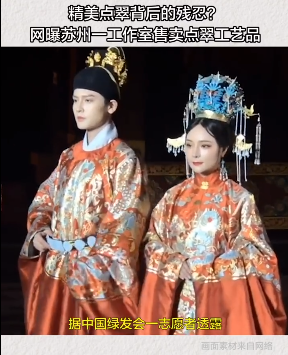 |商家回应用翠鸟羽毛制饰品：所用非国家保护动物