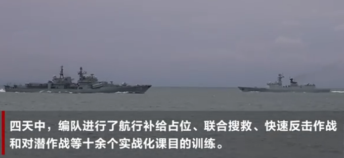 军演|东部战区海军最新实兵实弹演练画面曝光，太燃了！