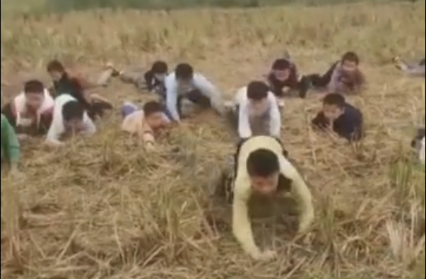 体育课|湖南一小学体育课改成军事课，学生喜欢得不想下课