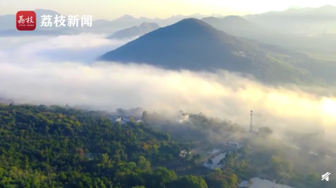 |江苏句容乡村平流雾景观似仙境，云打卡走一波！