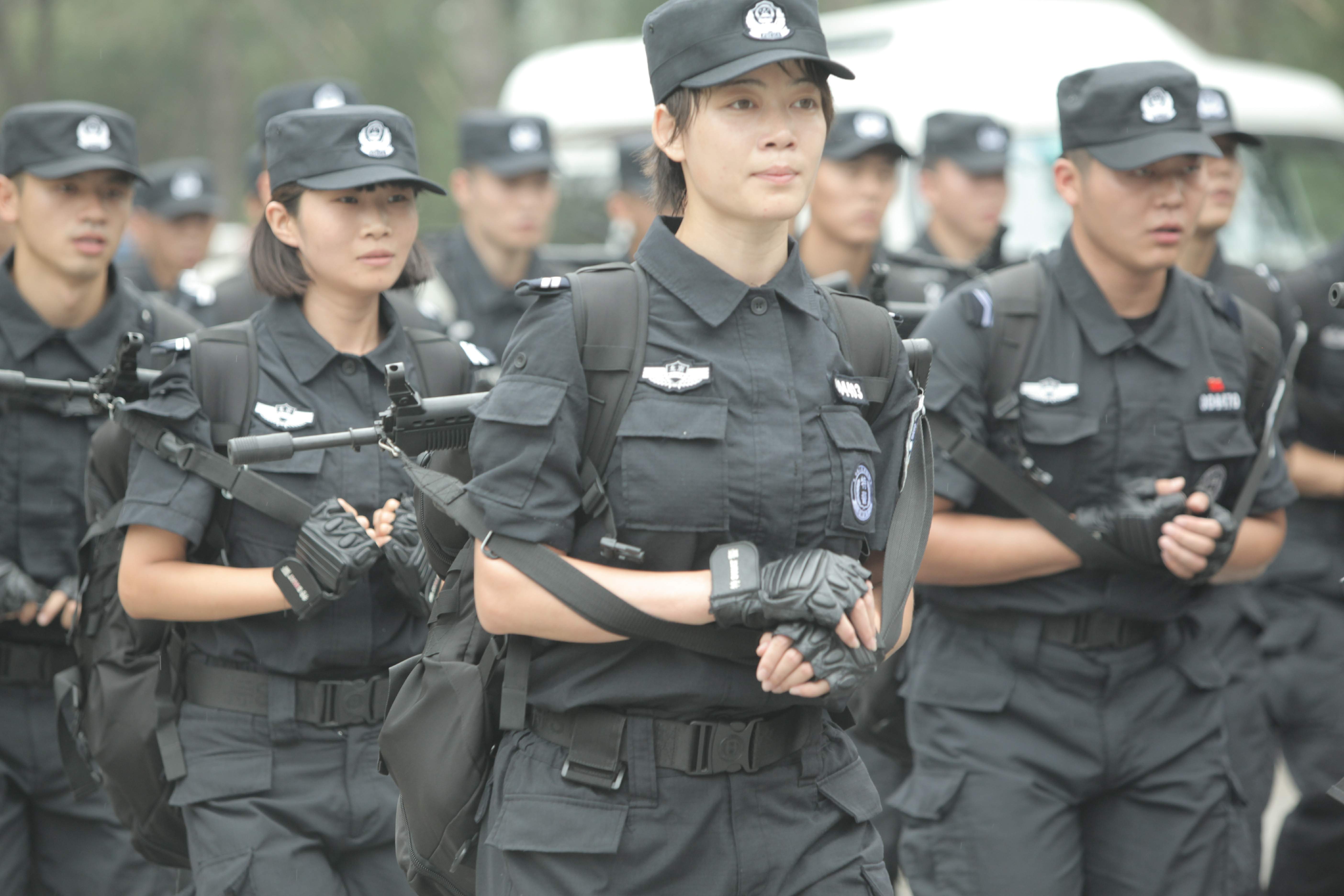 北京警察学院特警图片