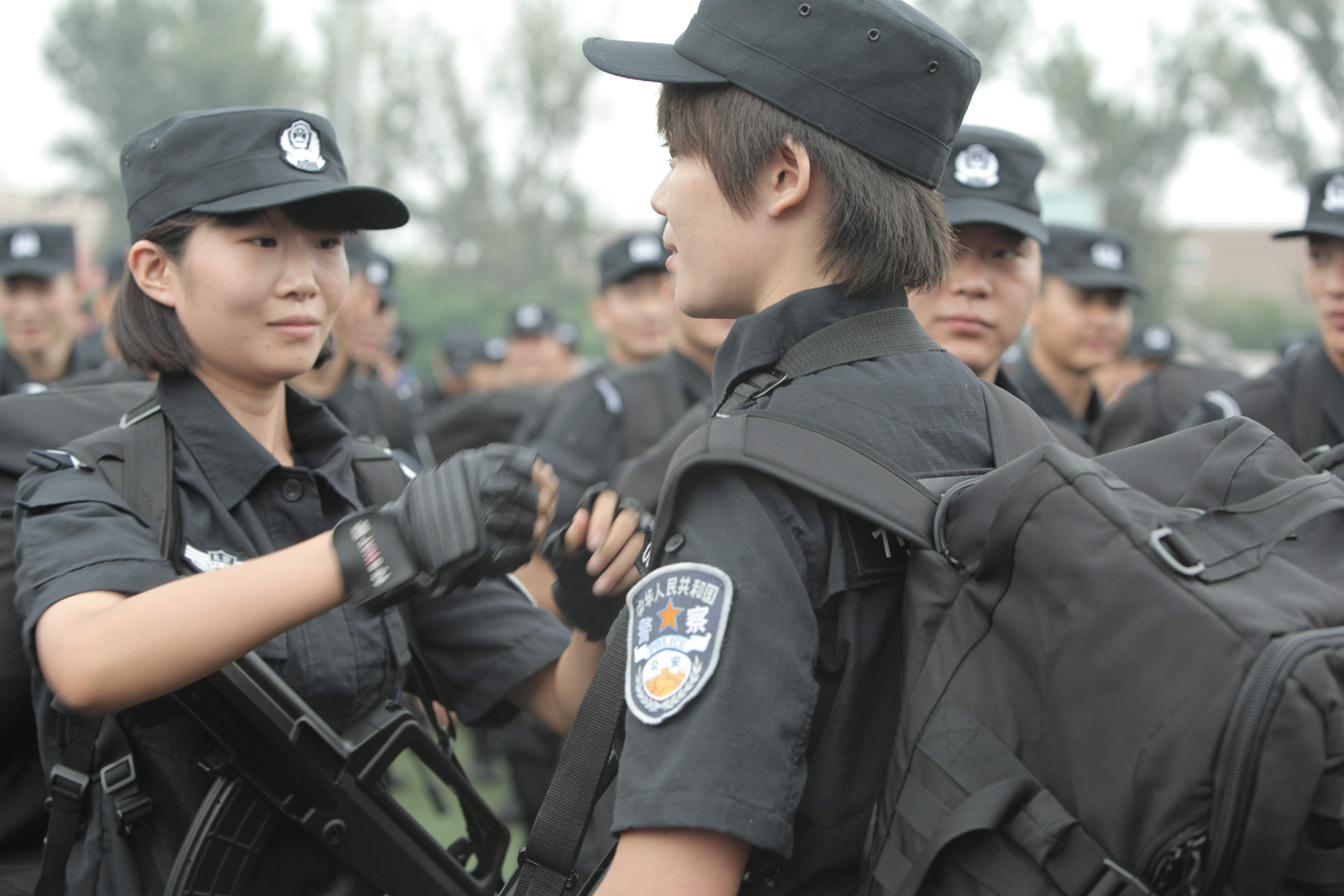 北京警察学院 特警图片