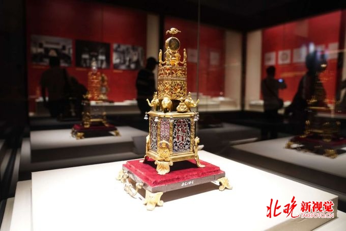 避暑山庄与外庙瑰宝展在中国园林博物馆开幕 乾隆玉玺首次在京亮相