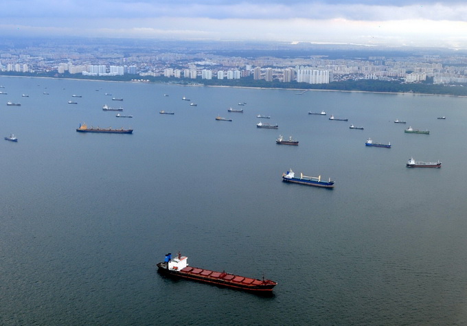 世界低油價 這支油輪船隊於5月下旬抵達中國近海海域