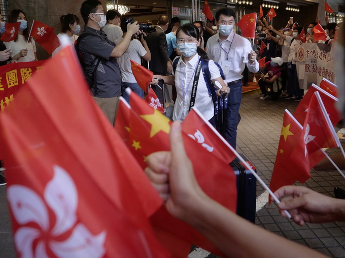 支援香港抗击疫情图片